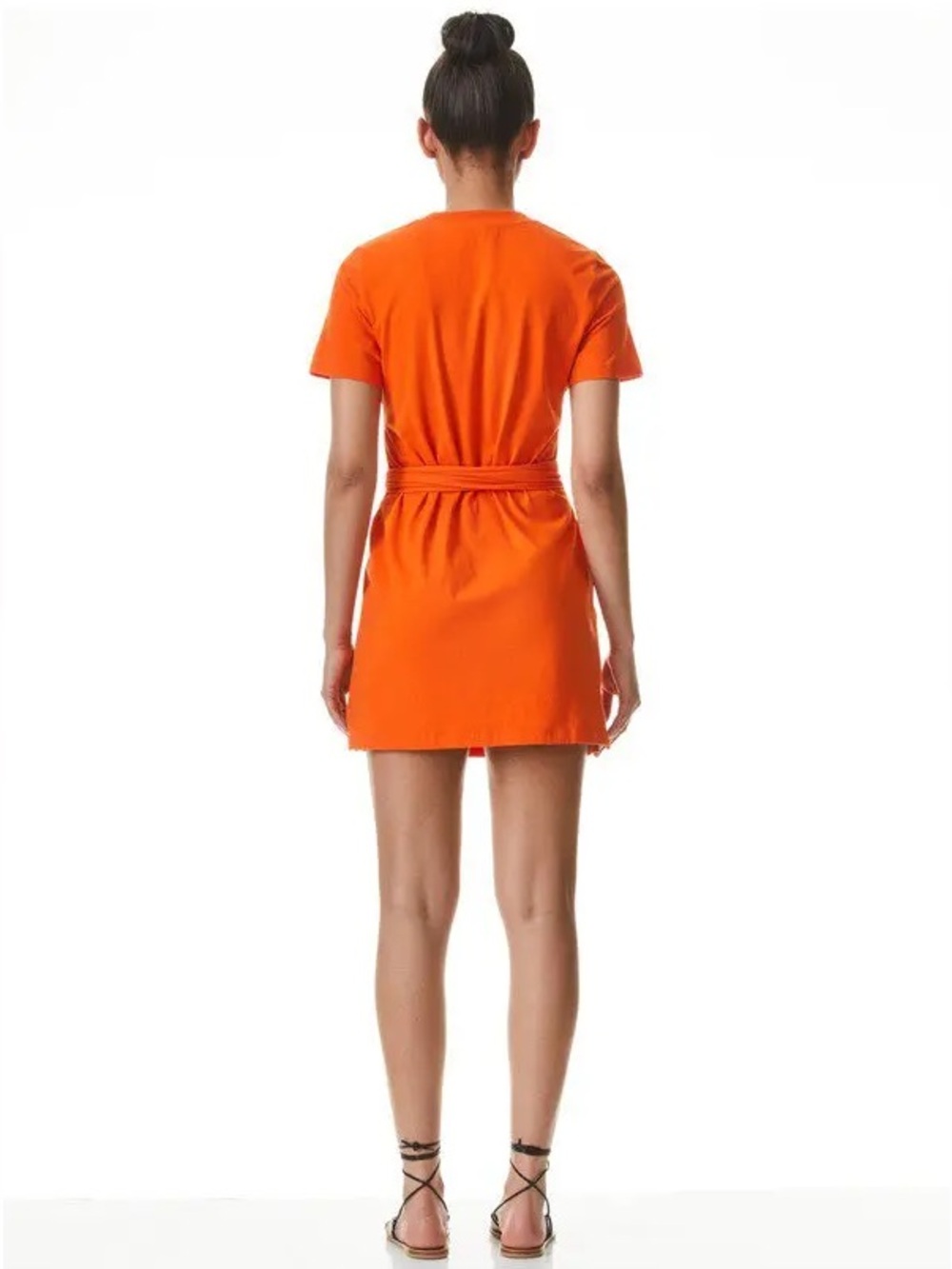 Alice + Olivia Evie Tie Waist T-Shirt Dress - Picture 2 of 10